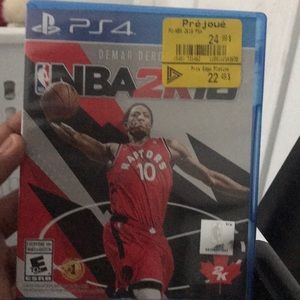Ps4 NBA 2k 18